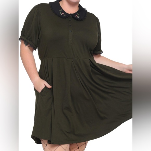 Hot Topic Dresses & Skirts - Hot Topic Dark Olive Women's dress